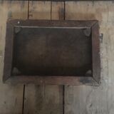 Oil on "marine" canvas, early 20th century