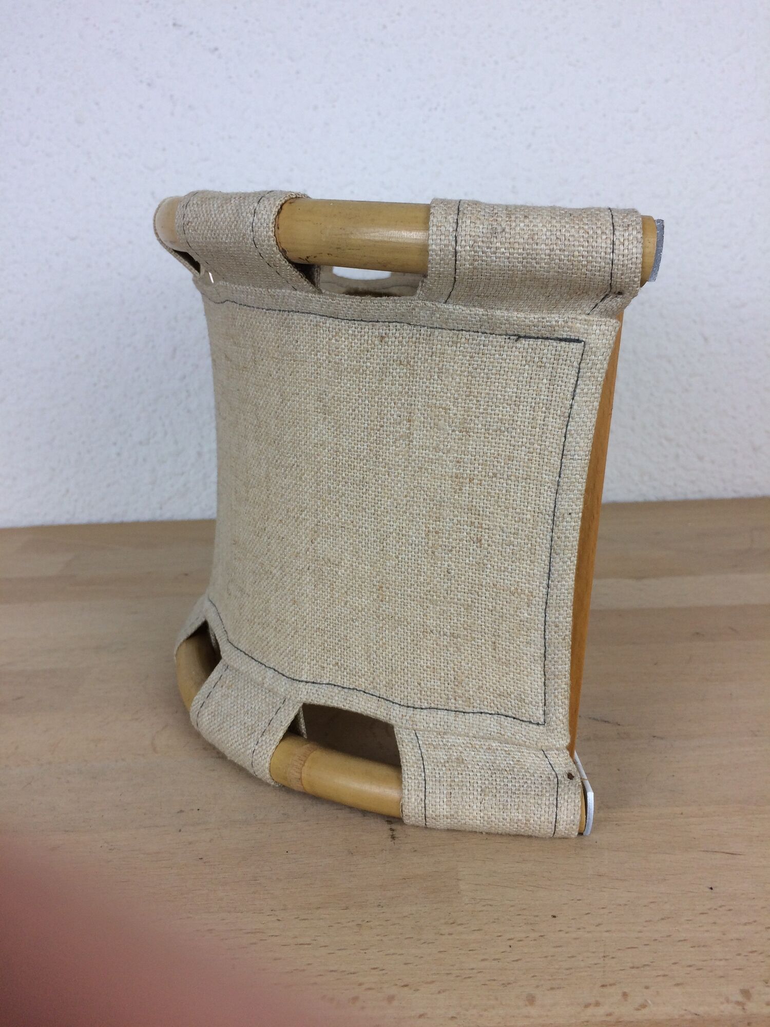 Rattan wall lamp by Anna Ehrner for Atelje Lyktan Sweden, chic jungle style