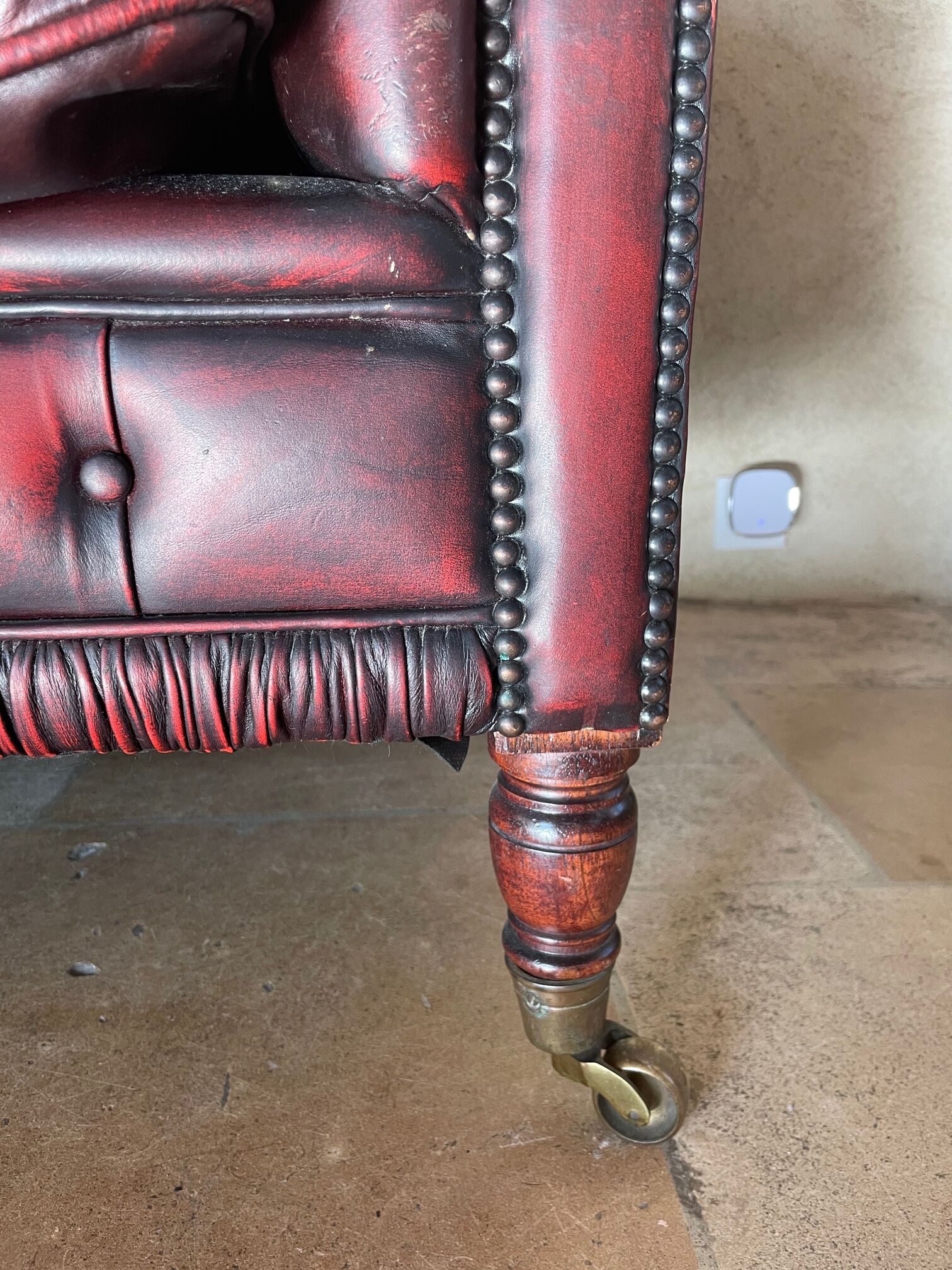 Vintage chesterfield sofa