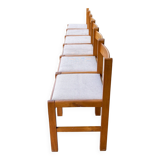 Ensemble de 6 chaises de cuisine italiennes, 1960