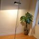 White halogen floor lamp, DLG 626 design, Joe Colombo, circa 1970