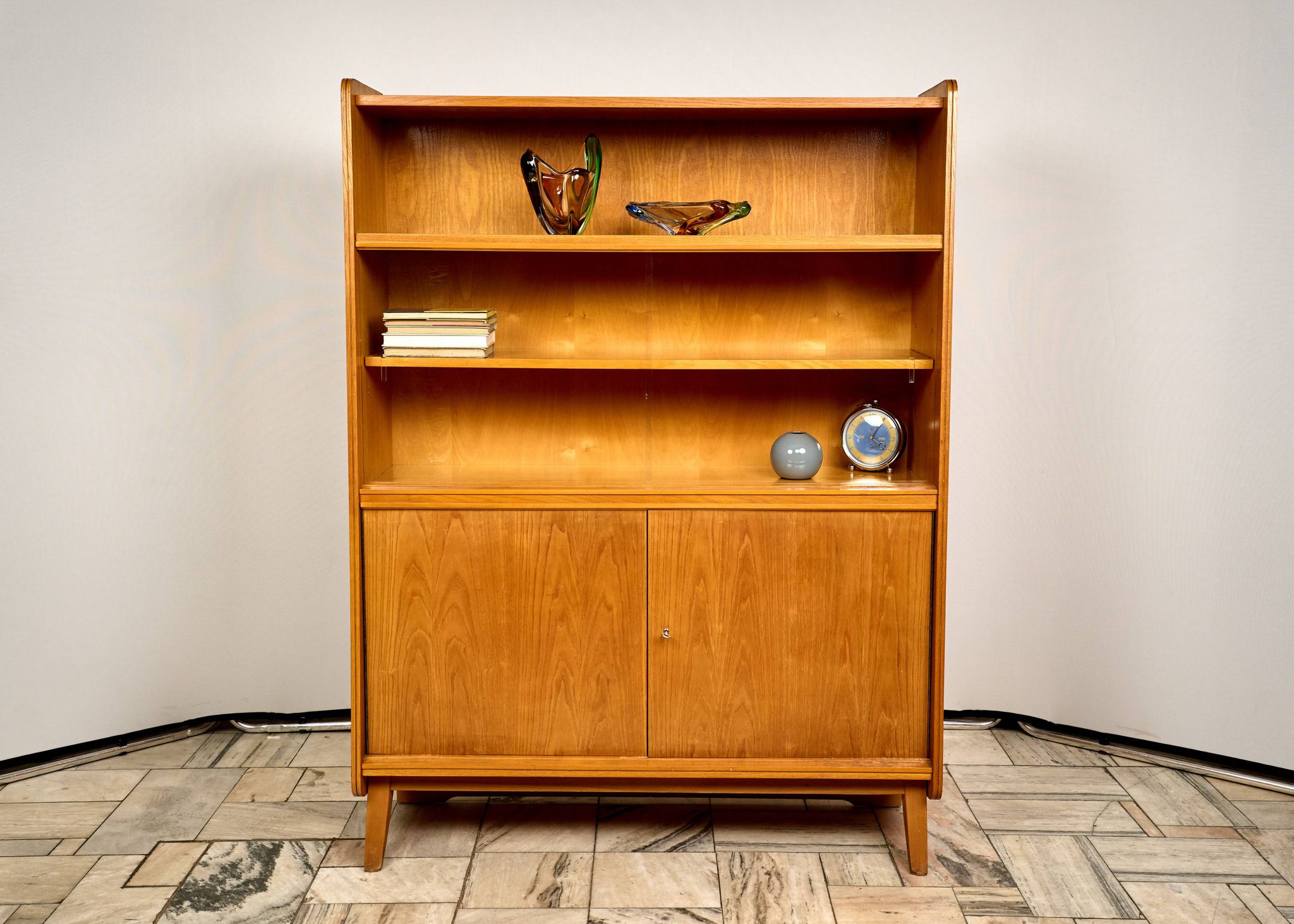 Vintage TATRA Bookcase / Display Cabinet, 1960s, Czechoslovakia
