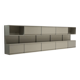 Large 606 wall unit by Dieter Rams for Vitsoe, 1960s Germany.