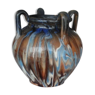 Vase en céramique trois anses