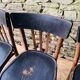 Set of four vintage bentwood bistro chairs.
