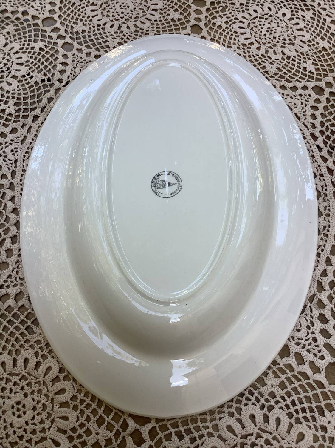 🩵 Set of 3 antique L'Amandinoise dishes 🩵