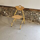 School chair 1980 1990 Modernist design