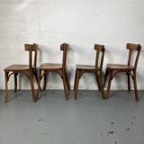 4 chaises bistrot Baumann