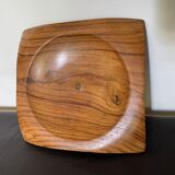 Turned wooden pocket tray