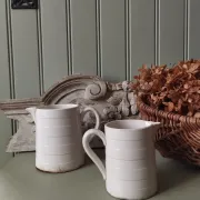 Pair of small jugs Utzschneider & Sarreguemines