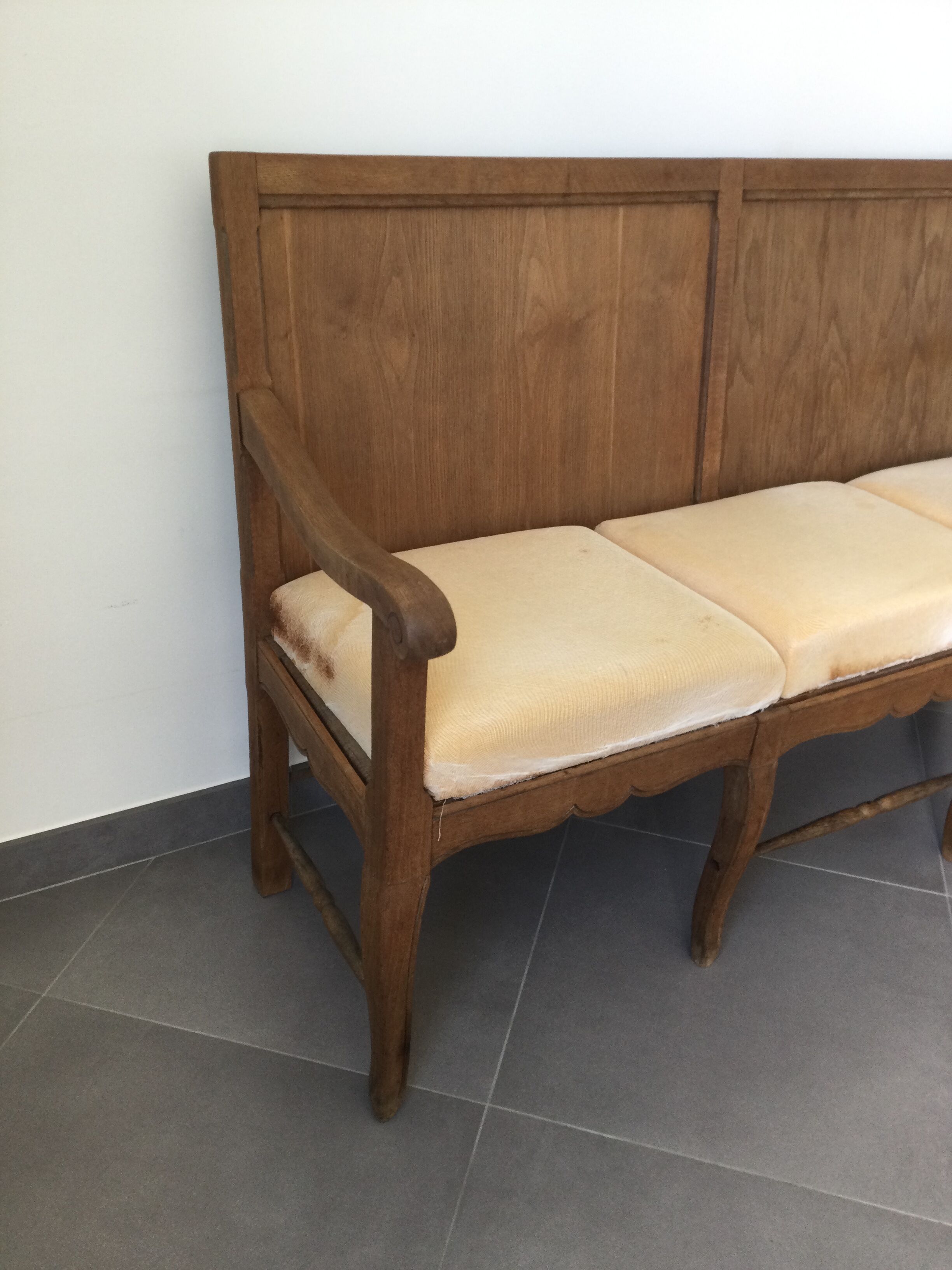 Banquette dit radassier