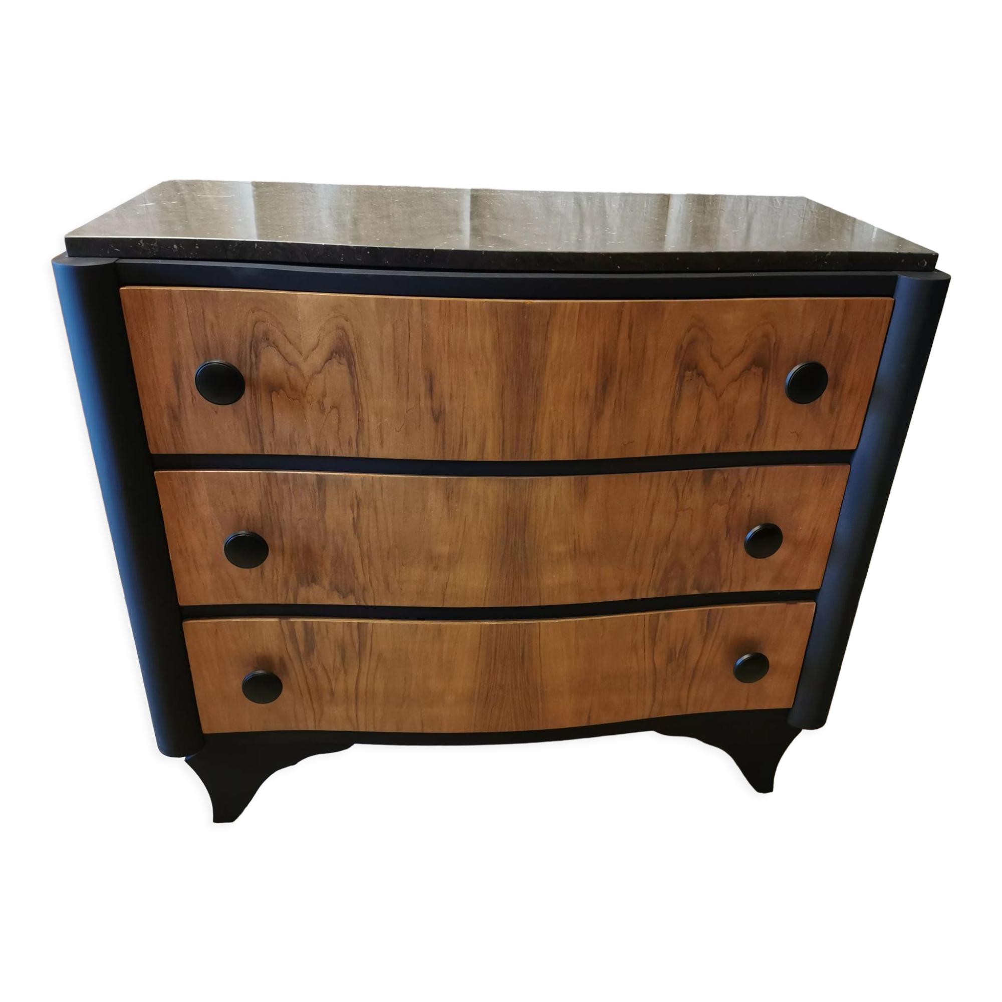 Commode art déco avec marbre