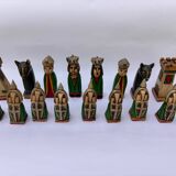 Wooden chess game