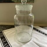 Glass grocery jar