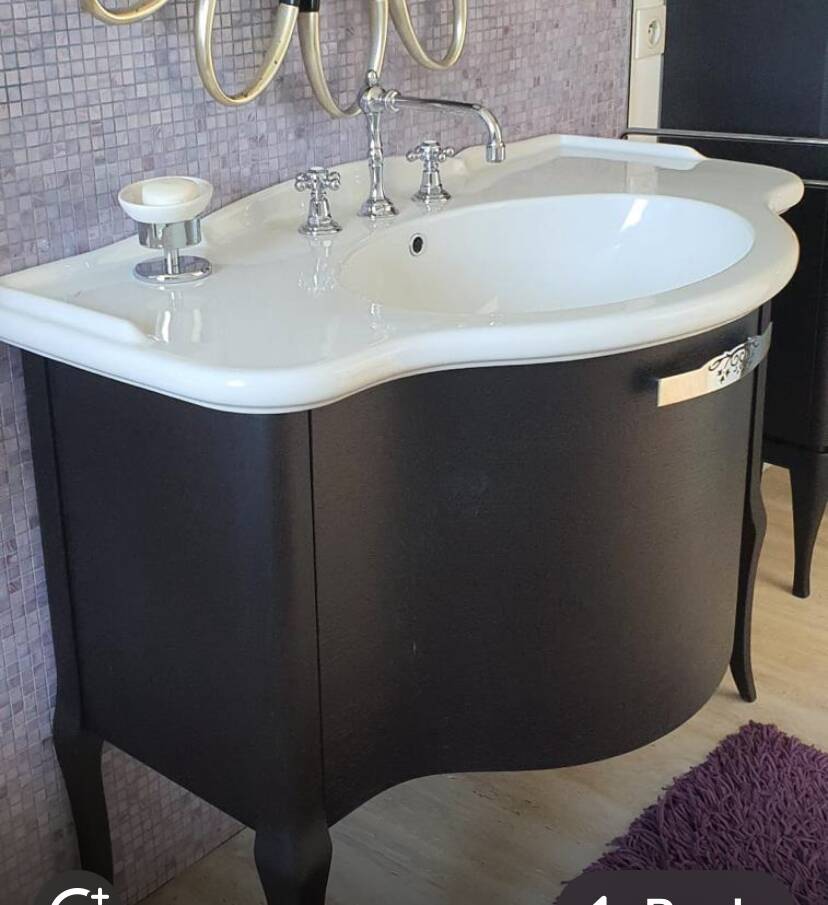Le meuble de salle de bain ceramica globo