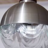 Scandinavian teak chandelier from the 60s