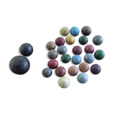 Vintage clay beads