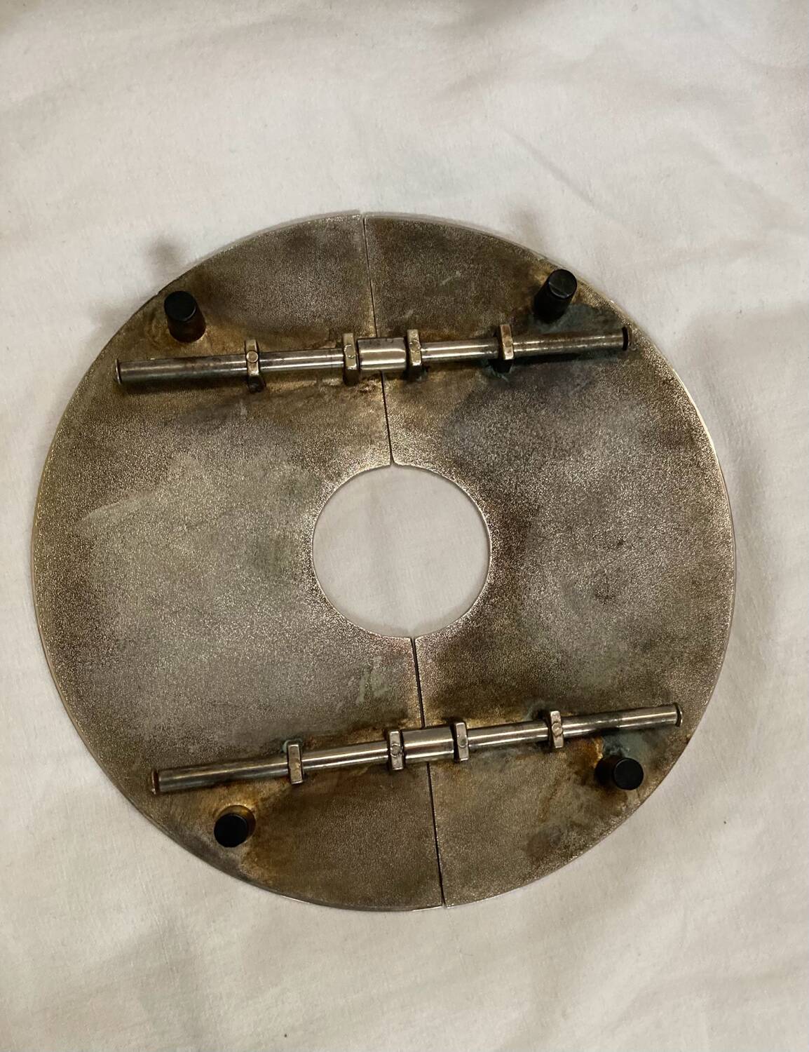Vintage metal trivet