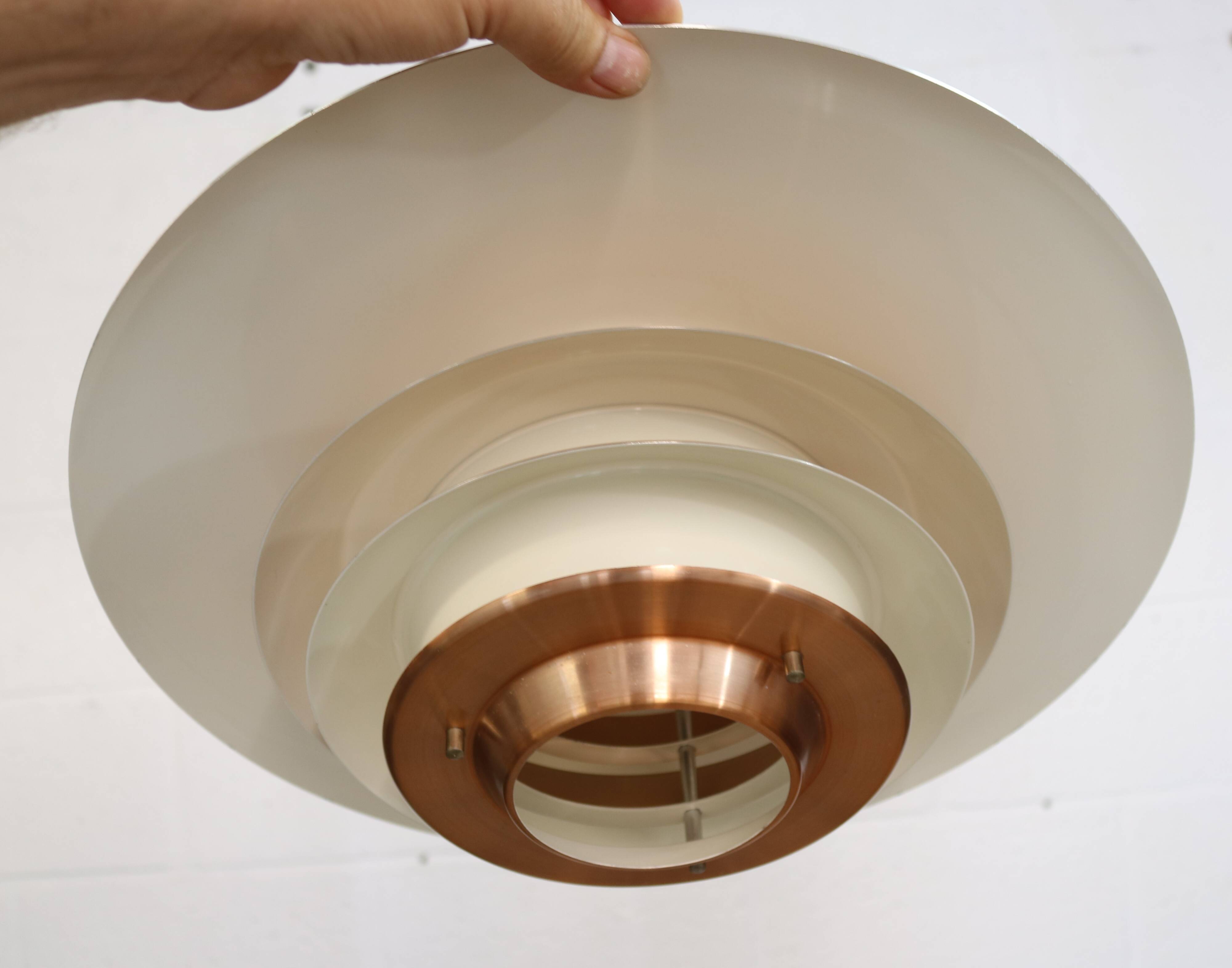 Very rare old Danish design lamp by Teknika model 425 - 60's