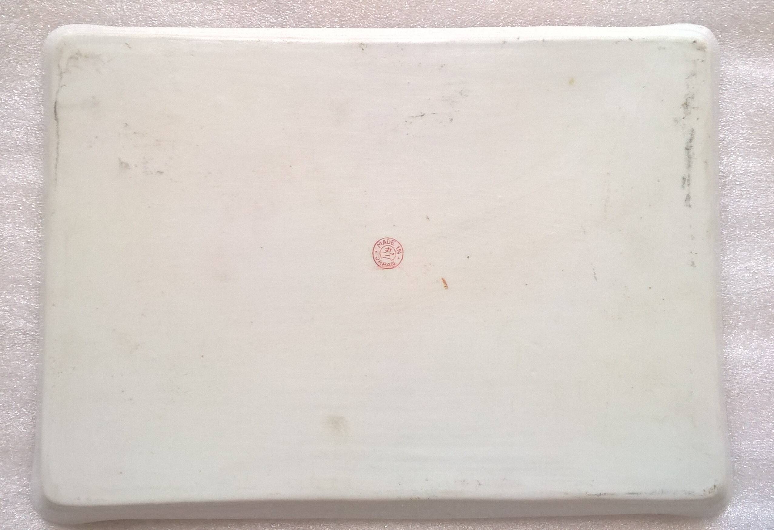 Superb japan porcelain tray decorated with life scenes