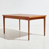 Restored teak dining table by henry kjærnulf for vejle mk9395