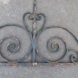 Old gate gate 2 wrought iron beating Sun L 176 cm x H 137 cm