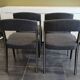 Lot de 4 chaises Baumann modèle Gondole, années 1970