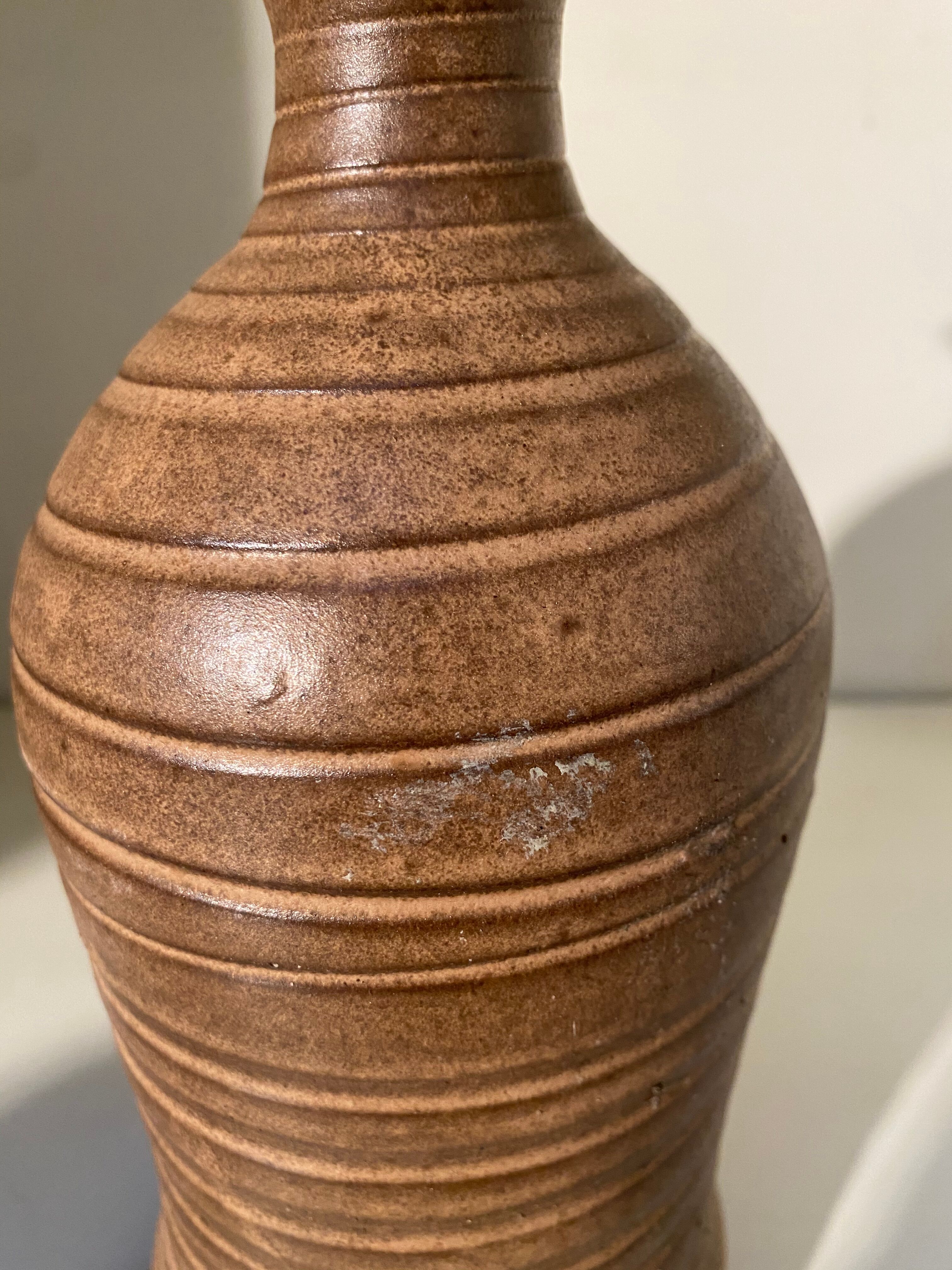 Vintage sandstone bottle