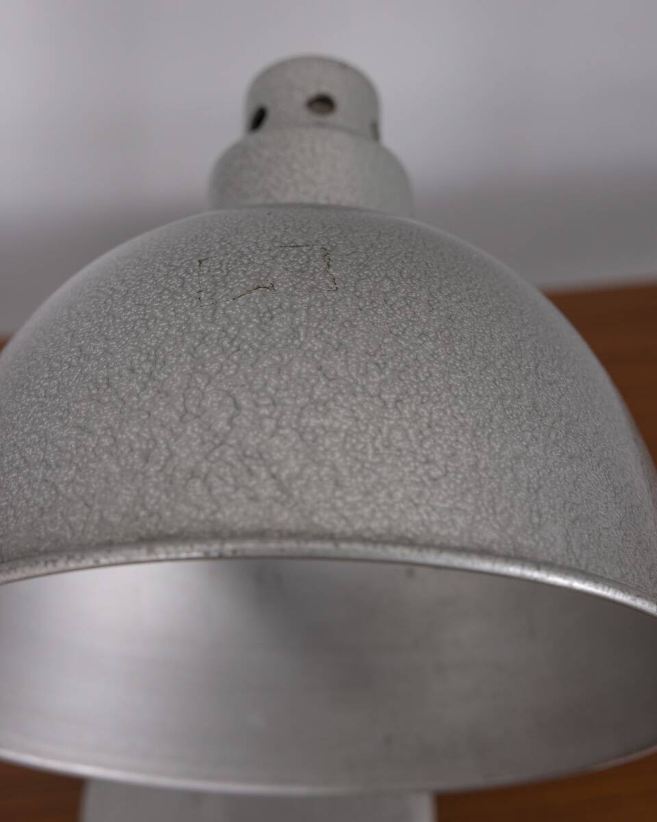 Pair of vintage 1960s metal table lamps by Seminara design