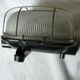 Wall lamp porthole lamp metal glass streaked grid vintage industrial design
