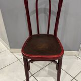 Set of 4 Thonet bistro chairs from the 1920s.