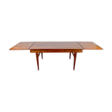 Scandinavian teak table Ejvind A. Johansson vintage 1960