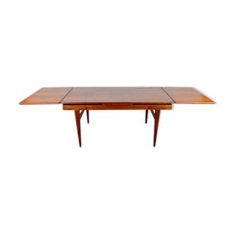 Table scandinave en teck Ejvind A. Johansson vintage 1960