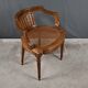 Small Office Armchair in Walnut, Louis XVI style – Late 19th century