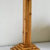 Lampe de table en bambou bio style vintage