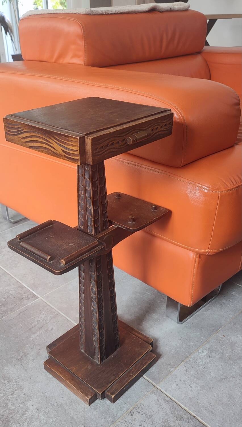 Art Deco Rosewood Side Table