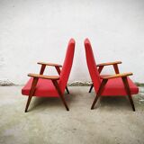 Pair of Scandinavian armchairs