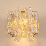 Pair of large Kalmar Murano wall sconces, Austria, 1960s.