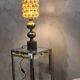 Lampe de style barbier, laiton et bronze  1960/75