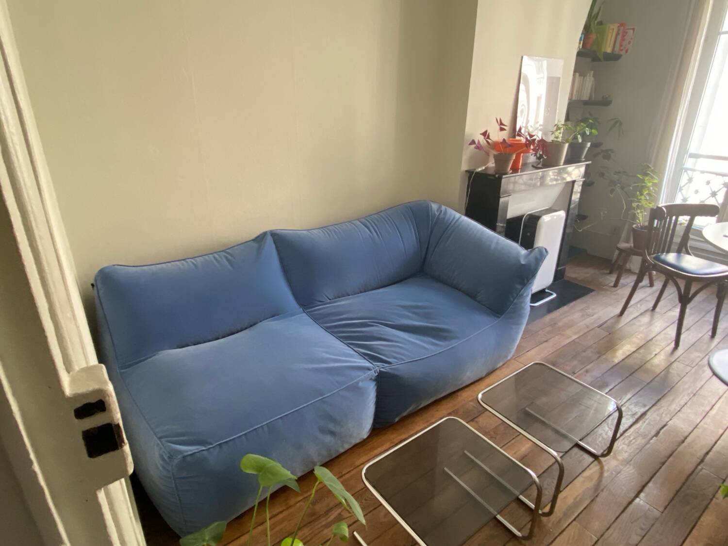 Eden Blue Sofa - Pianca