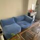 Eden Blue Sofa - Pianca