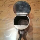 silver-plated teapot