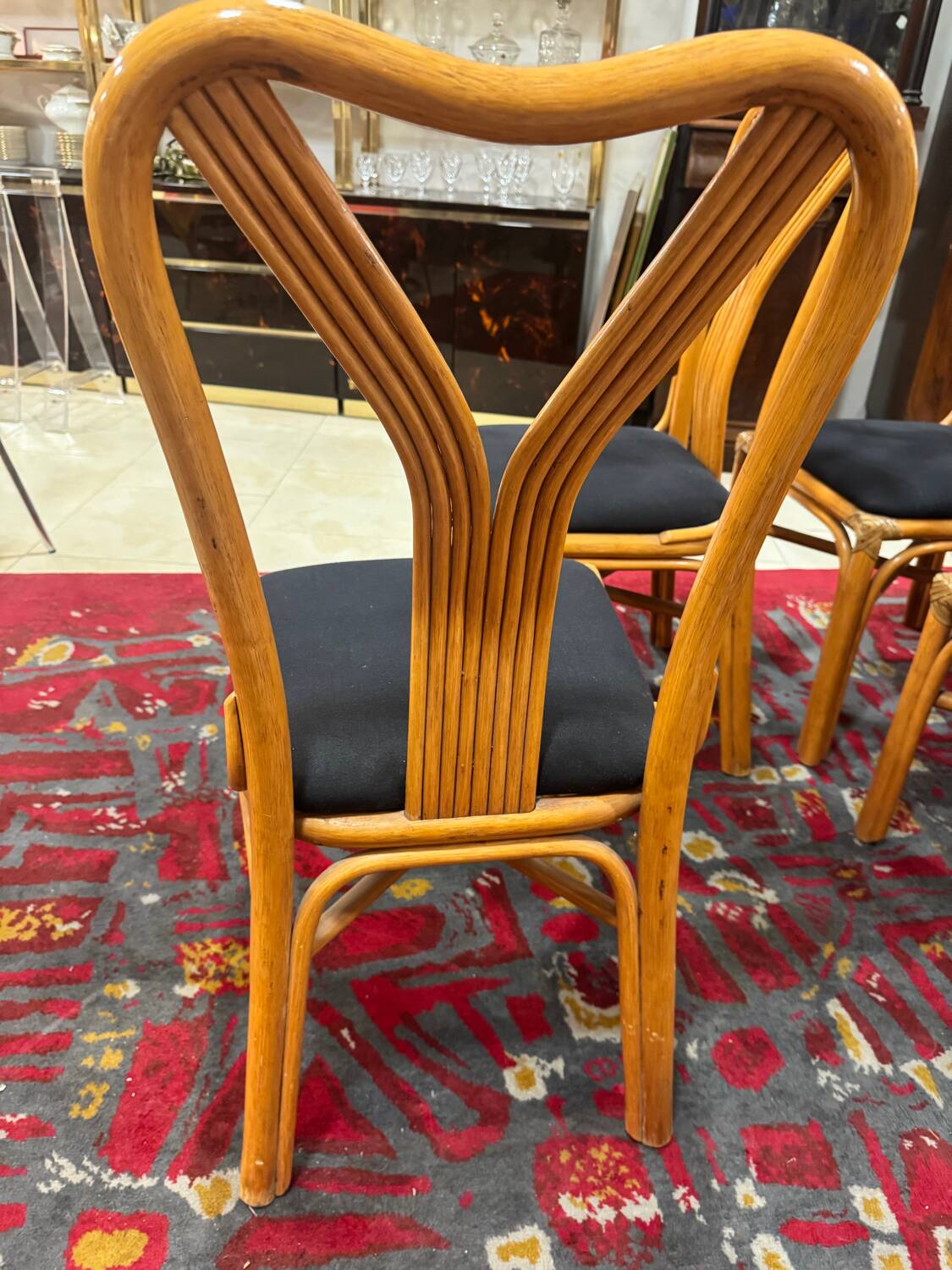 Chaise en rotin