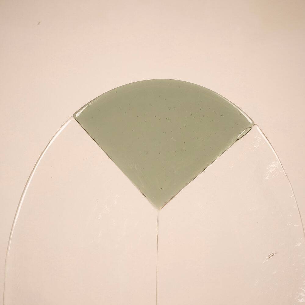 Murano glass catchall dish by Aureliano Toso for Leucos, 1960