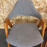 Set of 4 teak chairs by Kai Kristiansen for Sva Møbler Danish Design 60s 70s