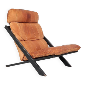 Fauteuil lounge De sede DS 80 par Ueli Berger, 1970