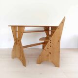 Ensemble bureau chaise étagères Pic Épeiche