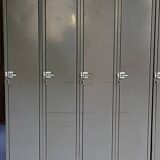 Industrial metal locker from the 1950s