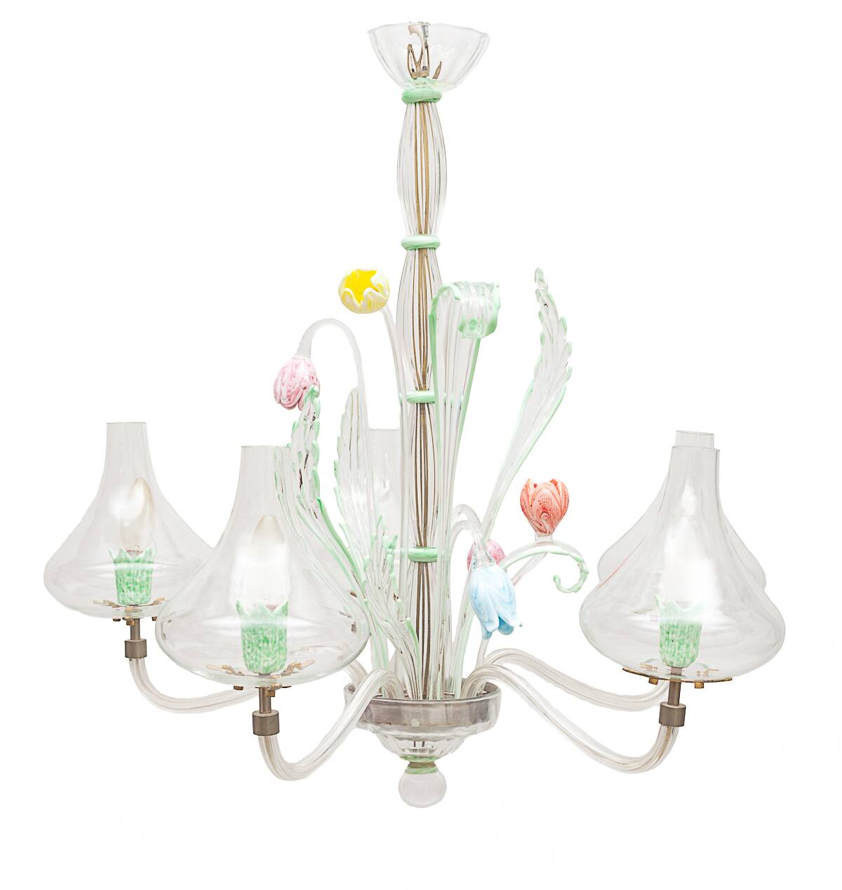 Murano 5-light chandelier