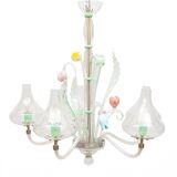 Murano 5-light chandelier